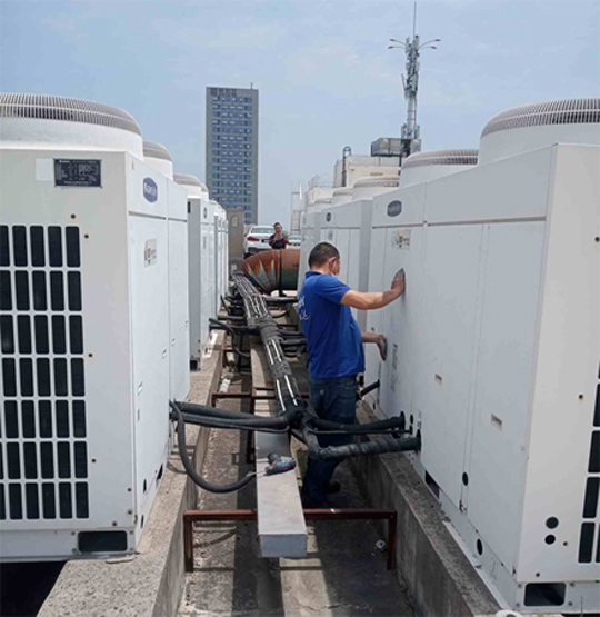 江城中央空调制热和不制冷系统维修方法